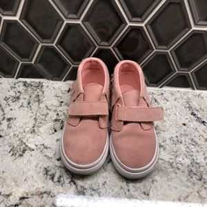 Girls vans shoes size 9.5